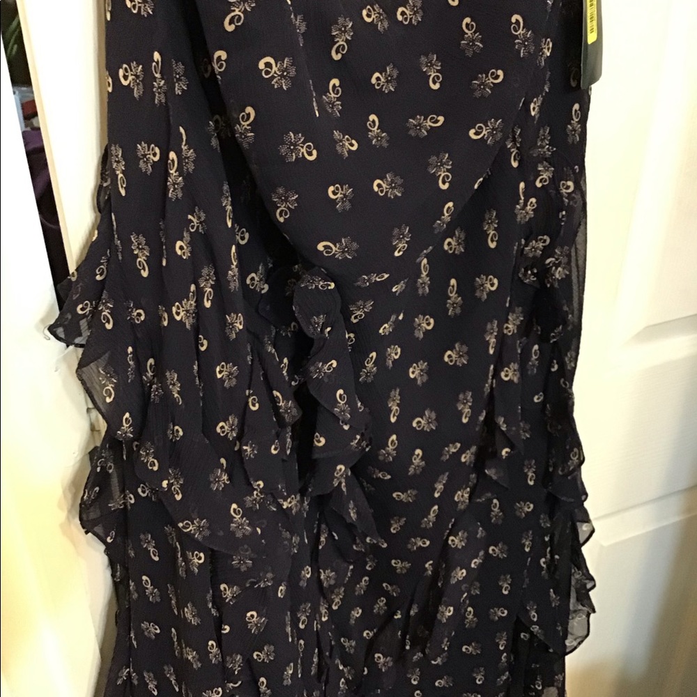 PLUS SIZE LAUREN SKIRT with layered hem.